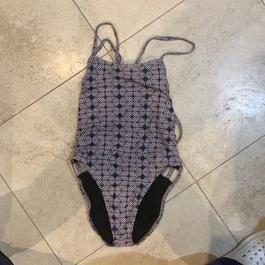 Patterned Jolyn one-piece